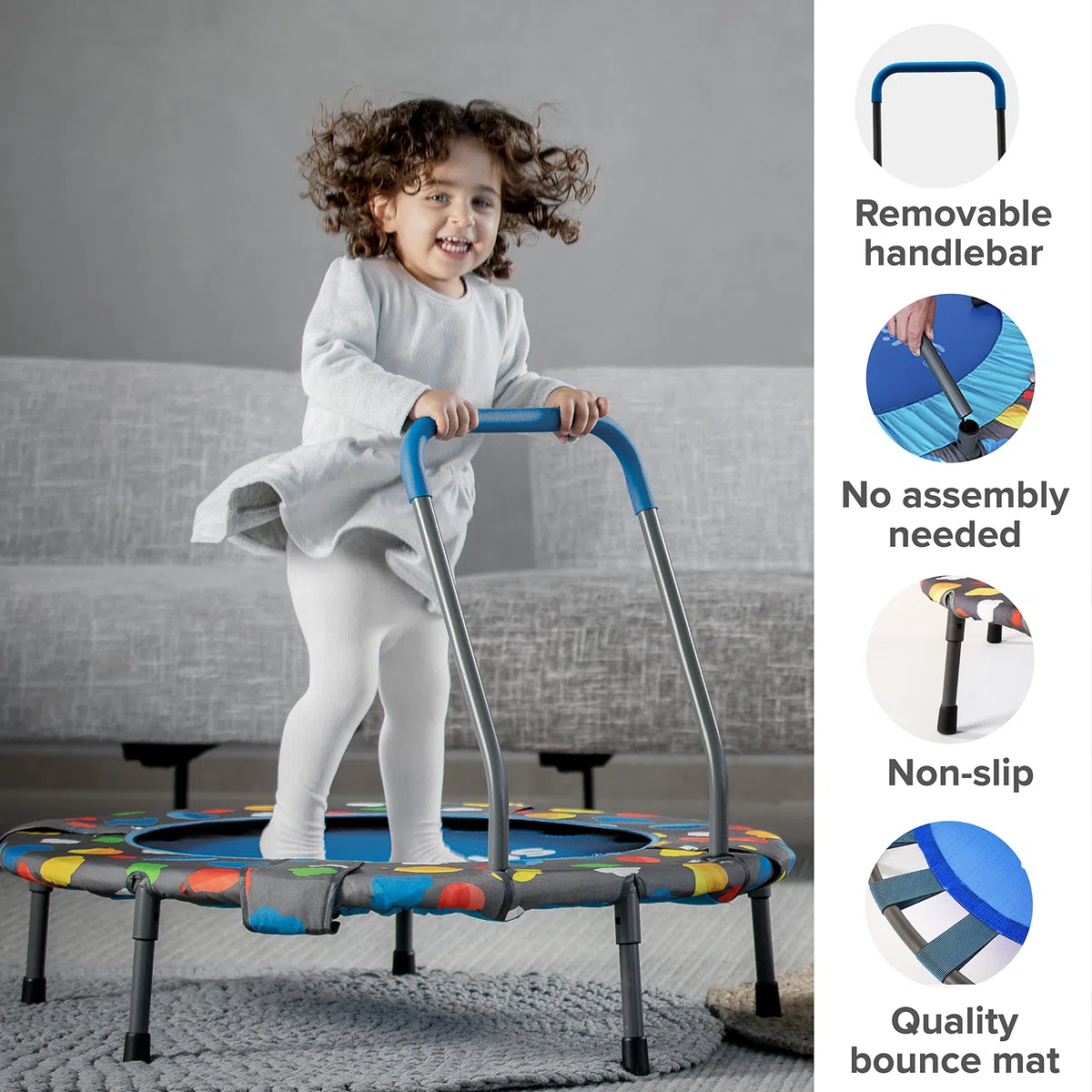 smarTrike - Trampolino Unisex per Bambini