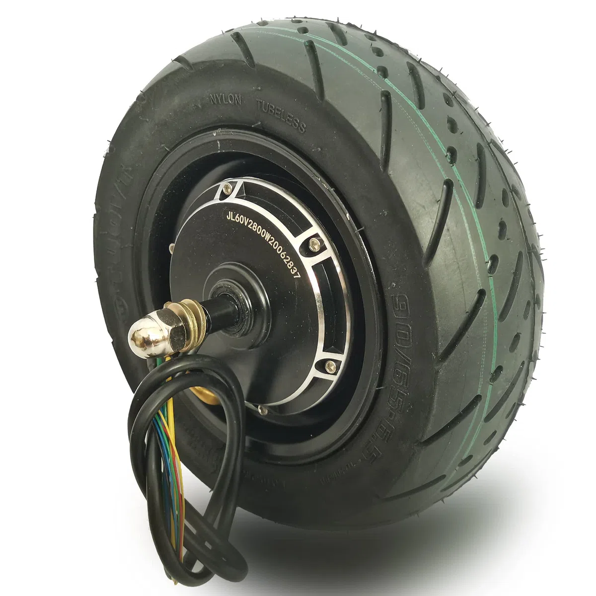 HWWH Motore Scooter Elettrico 11 pollici Motore Mozzo con Pneumatici 60V 3000W Motore DC senza spazzole ad alta velocità Adatto per E Scooter HWWH e CAMTOP per sostituire il Motore