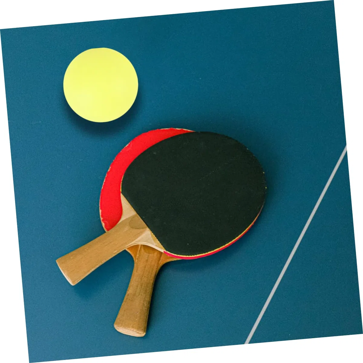 60 Palline da Ping Pong da 40mm in Pp Leggere e Perfettamente Bilanciate, Forma Rotonda per Principianti in Sport All'aperto a Casa