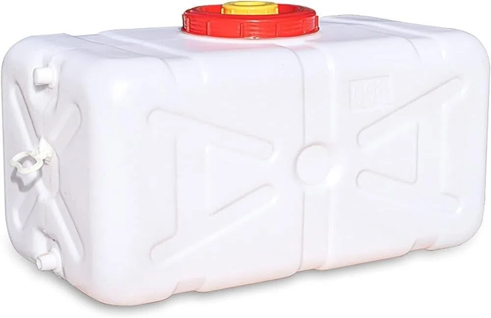 Stoccaggio dell'Acqua Campeggio Brocca Trasporto Serbatoio Acque Bianche All'aperto con Rubinetto, Contenitore for L'acqua Plastica Spessa, Secchio Conservazione Casa Portatile