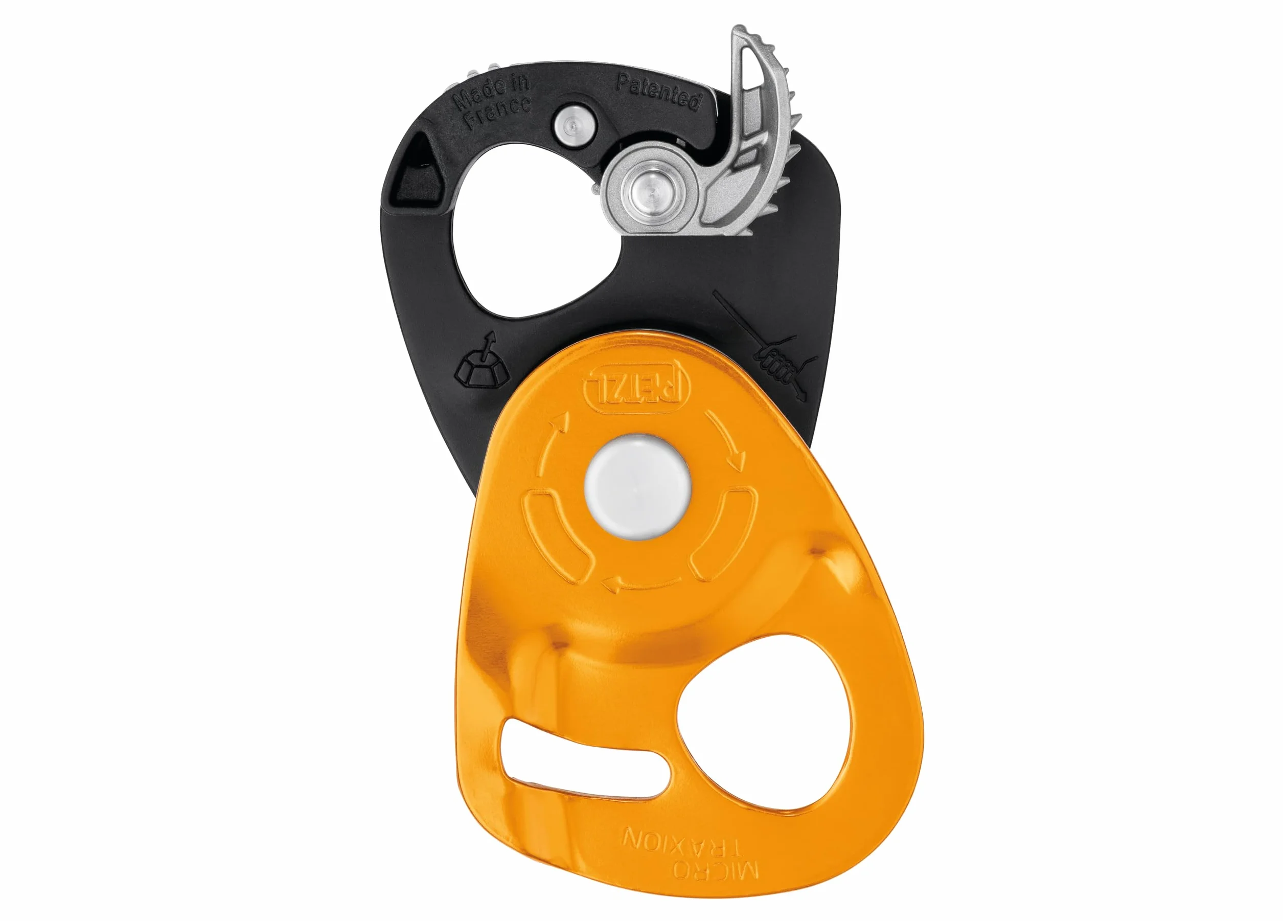 Petzl Micro Traxion Puleggia Lock