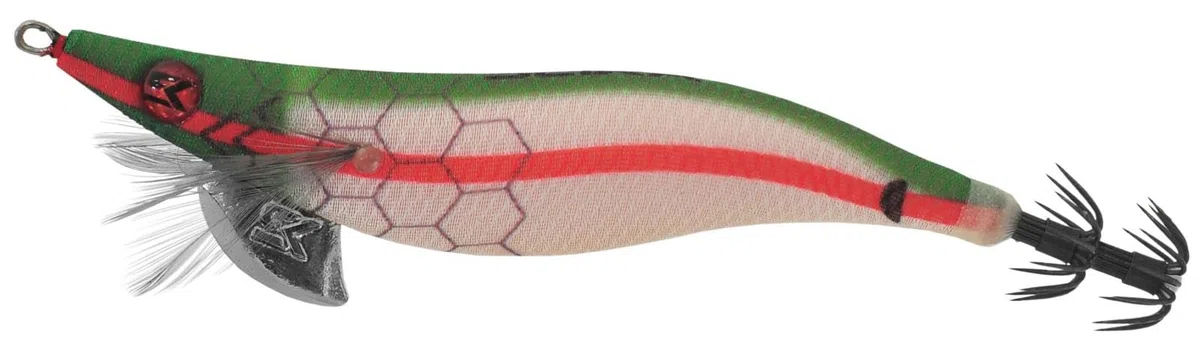 Totanara Luna Egi 3,0/3,5 Tubertini Seika - Ultra Shallow, Deep o Shallow, Totanara Luminosa per Calamari e Seppie, Alta Visibilità per Pesca Notturna