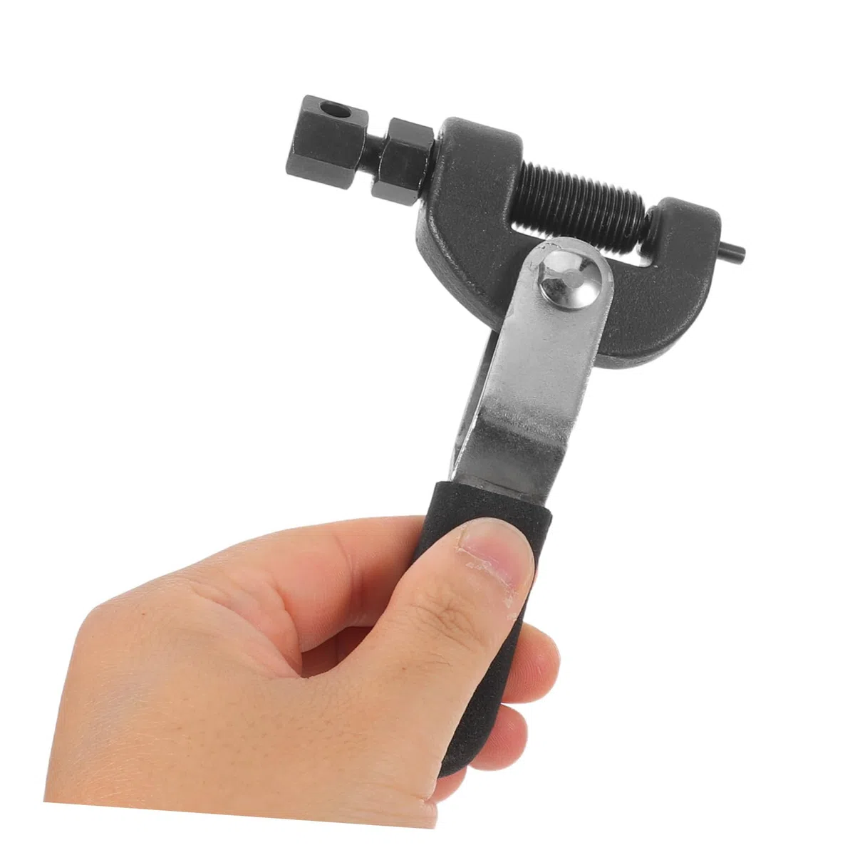 BESTYASH Utensile per Rompere Catena Rulli Rompicatena per Motociclette e Biciclette Strumento per Rimozione Maglie e Rivettatura Catena