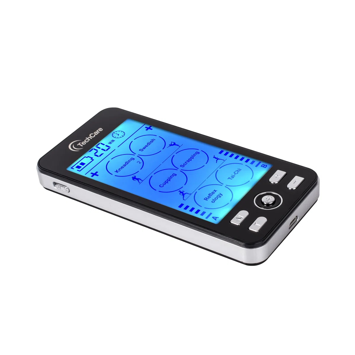 Techcare Massager Decine Unità 24 Modi stimolatore muscolare Pulse macchina del Massager