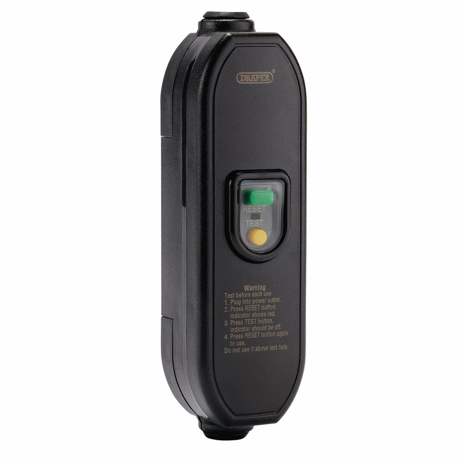 Draper 98440 Adattatore RCD in linea, 230 V, 16 A
