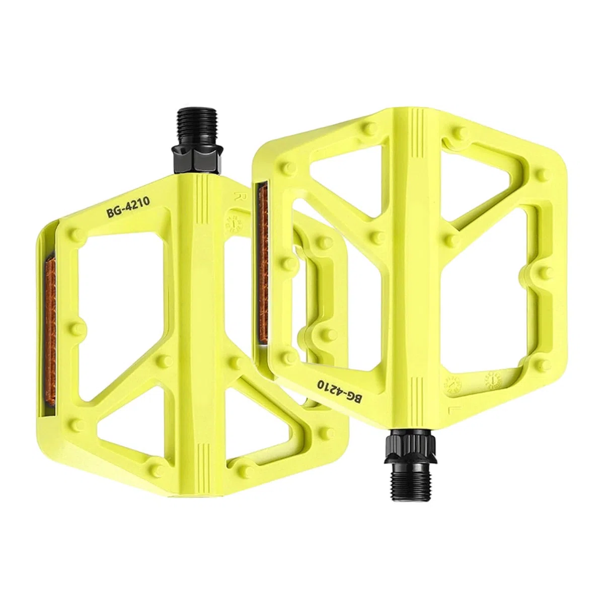 Pedali antiscivolo con cuscinetti durevoli da 2 pacchi Pedali professionali per bici da per mountain bike e ciclismo Cuscinetto sigillato