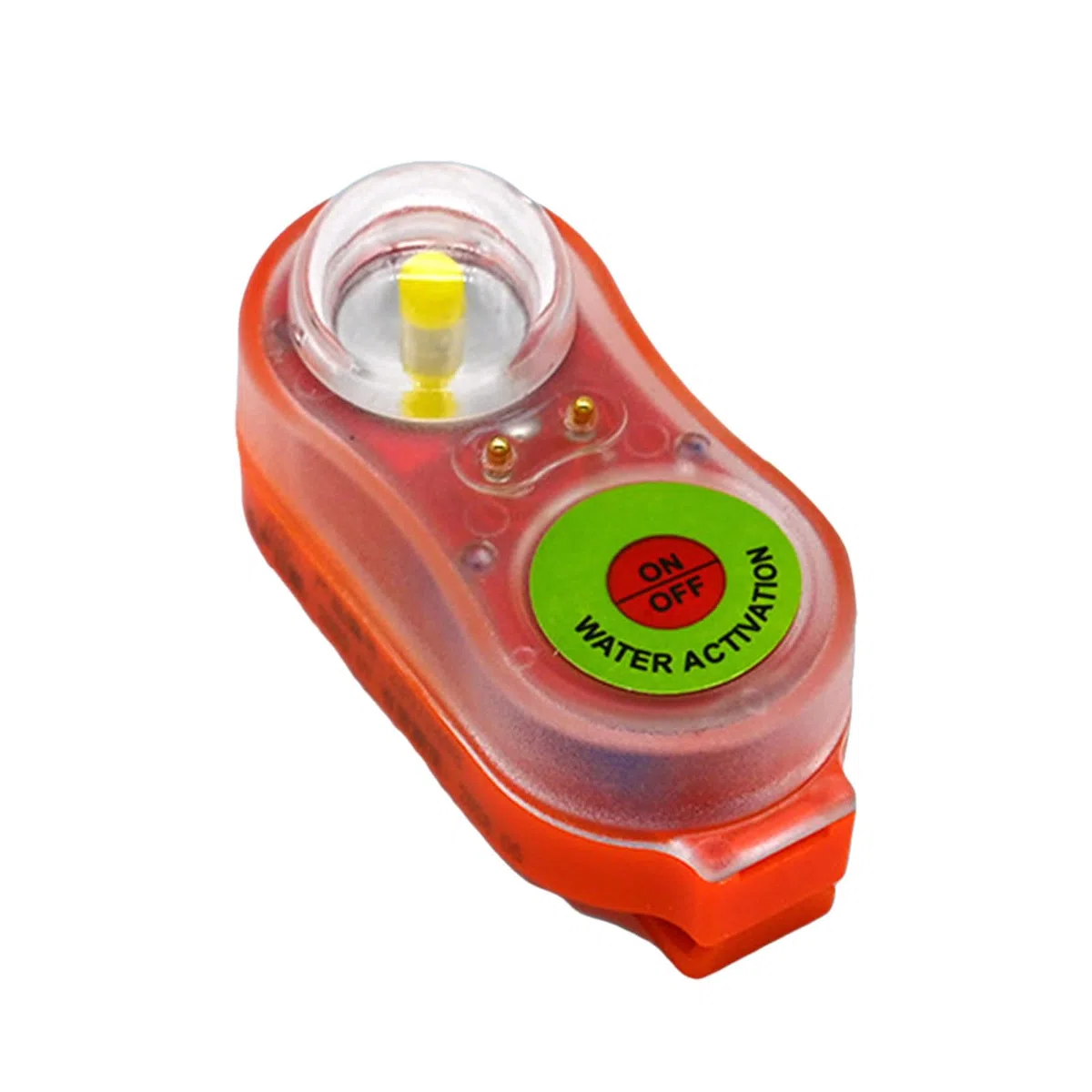 Generico Luci Giubbotto Salvataggio a LED con Attivazione ad Acqua - Set da 8 Pezzi - Rosse e Verdi per Emergenza in Mare per Sopravvivenza in Acqua di Luci Salvagente
