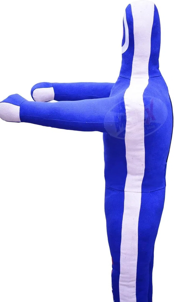 MNEX Pro Fighting Wrestling Dummy Grappling Ciuccio – 1,5 m/152,4 cm 1,8 m/182,9 cm Jujitsu BJJ Dummy MMA Ciuccio Judo Karate Fighting Manichino vuoto – Nero 1,8 m/182,9 cm