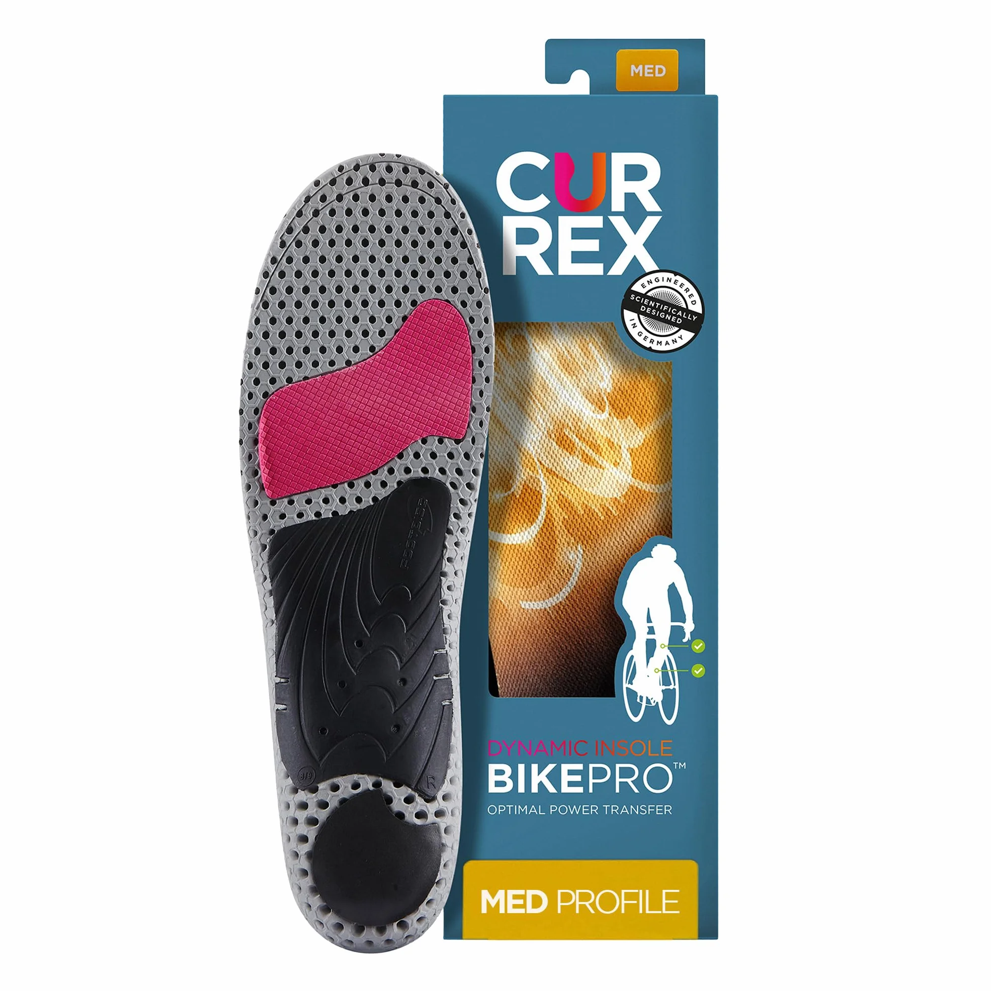 Currex Sottopiede BikePro - La vostra nuova dimensione del ciclismo. Sottopiede dinamico per il ciclismo.