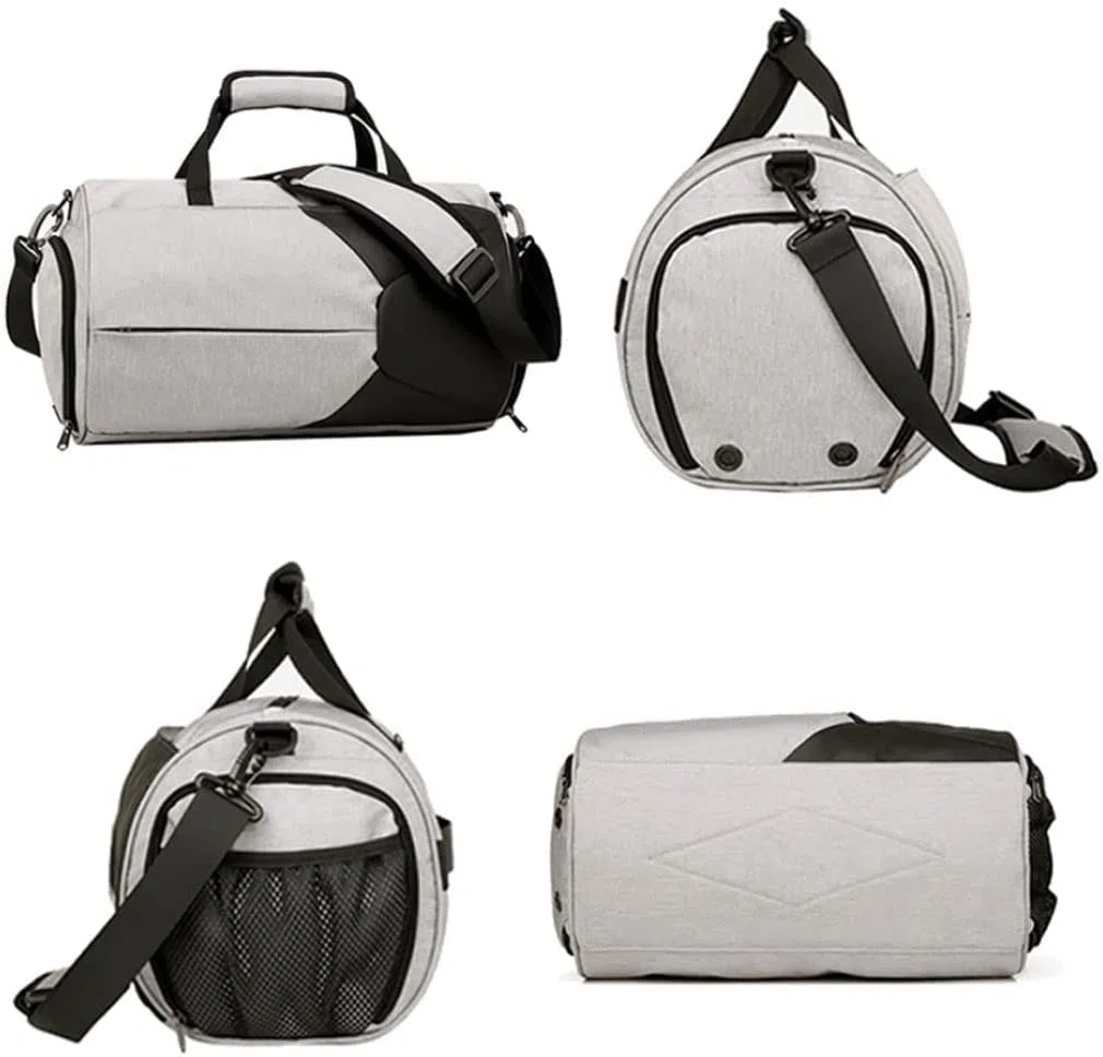 Borsoni da Viaggio Borsone da Viaggio in Tessuto Impermeabile di Grande capacità con Scomparto per Scarpe Borsa da Palestra per la Notte per Donna e Uomo per i Viaggi e Lo Sport