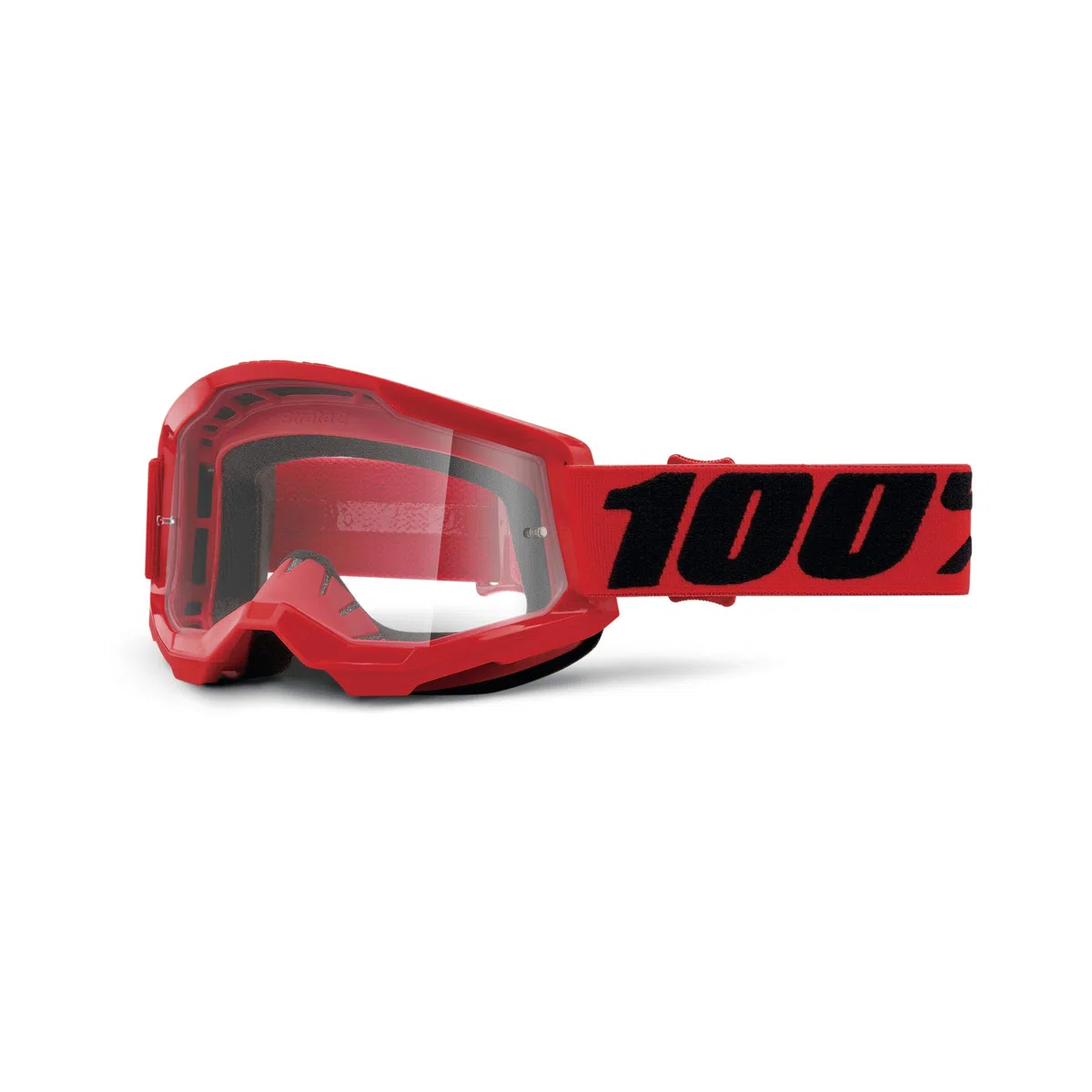100% Strata 2, Maschera da Cross Unisex Adulto, Vario, taglia unica