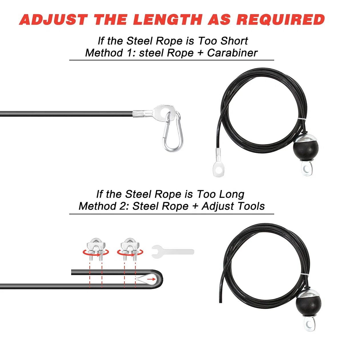Leogreen Sistema di Pulegge LAT Machine Pulley, Rullo da Polso, LAT Pulley System (180cm & 230cm), ​per allenare la Forza del Polso, per allenare la Forza del Braccio, Esercizi per pulldown