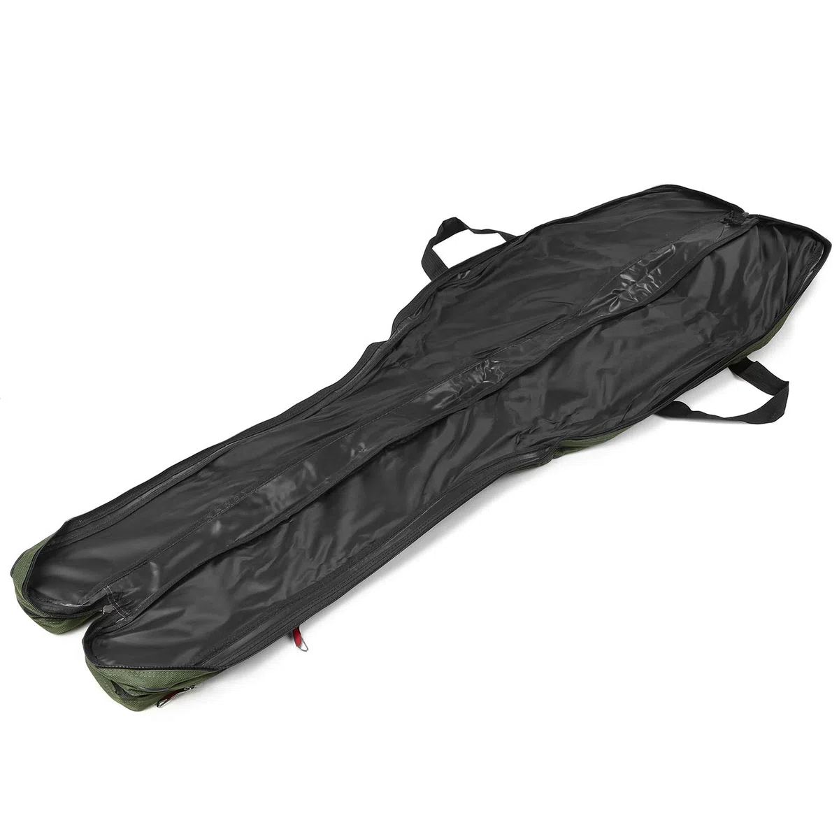 Borsa per Canna da Pesca a 3 Strati Borsa per Asta Pieghevole Portatile Custodia per Custodia per Mulinello da Pesca