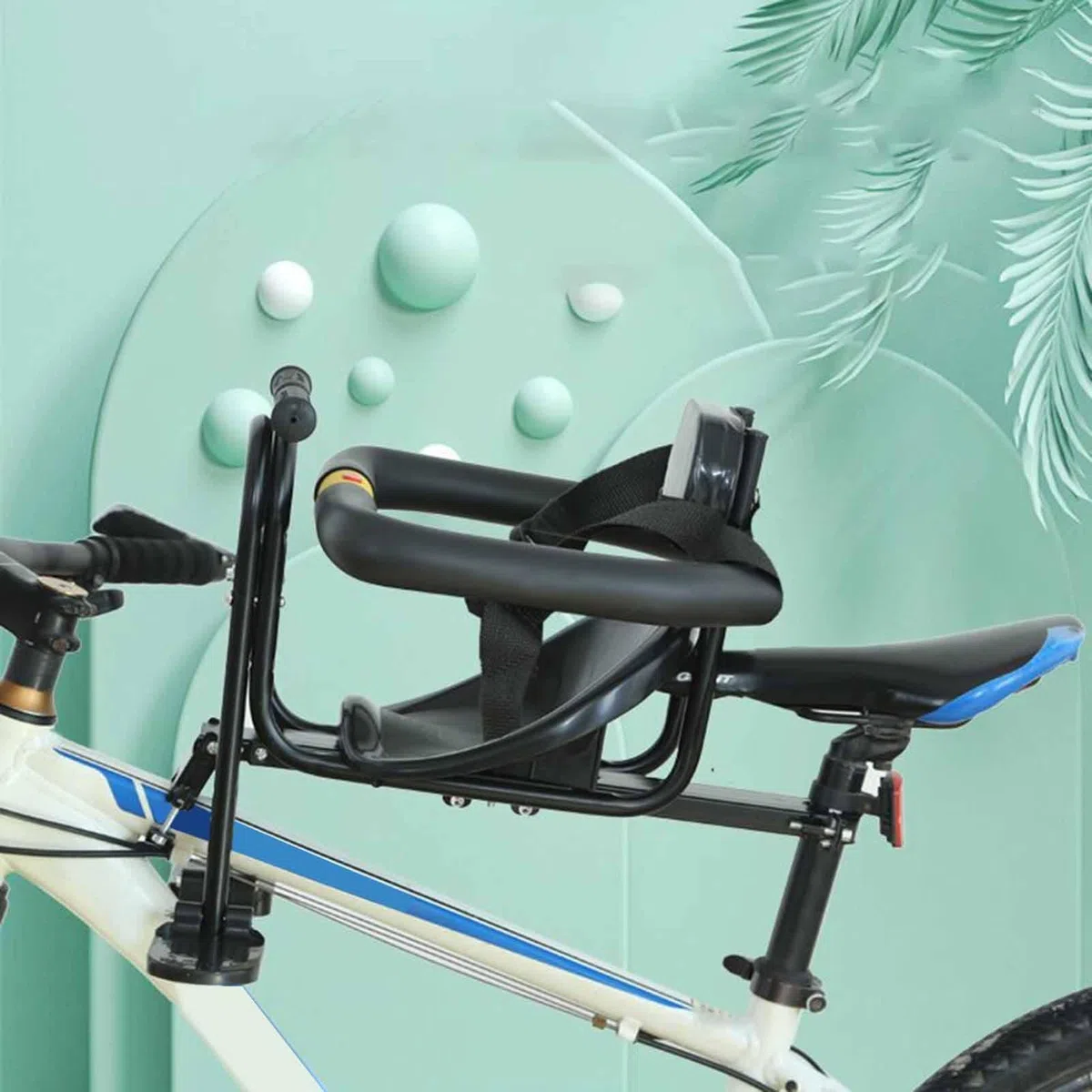 Seggiolini per bambini facili da installare per bicicletta Chld | Comodo sedile da ciclismo portatile, accessori per ciclismo per bambini dai 2 ai 5 anni