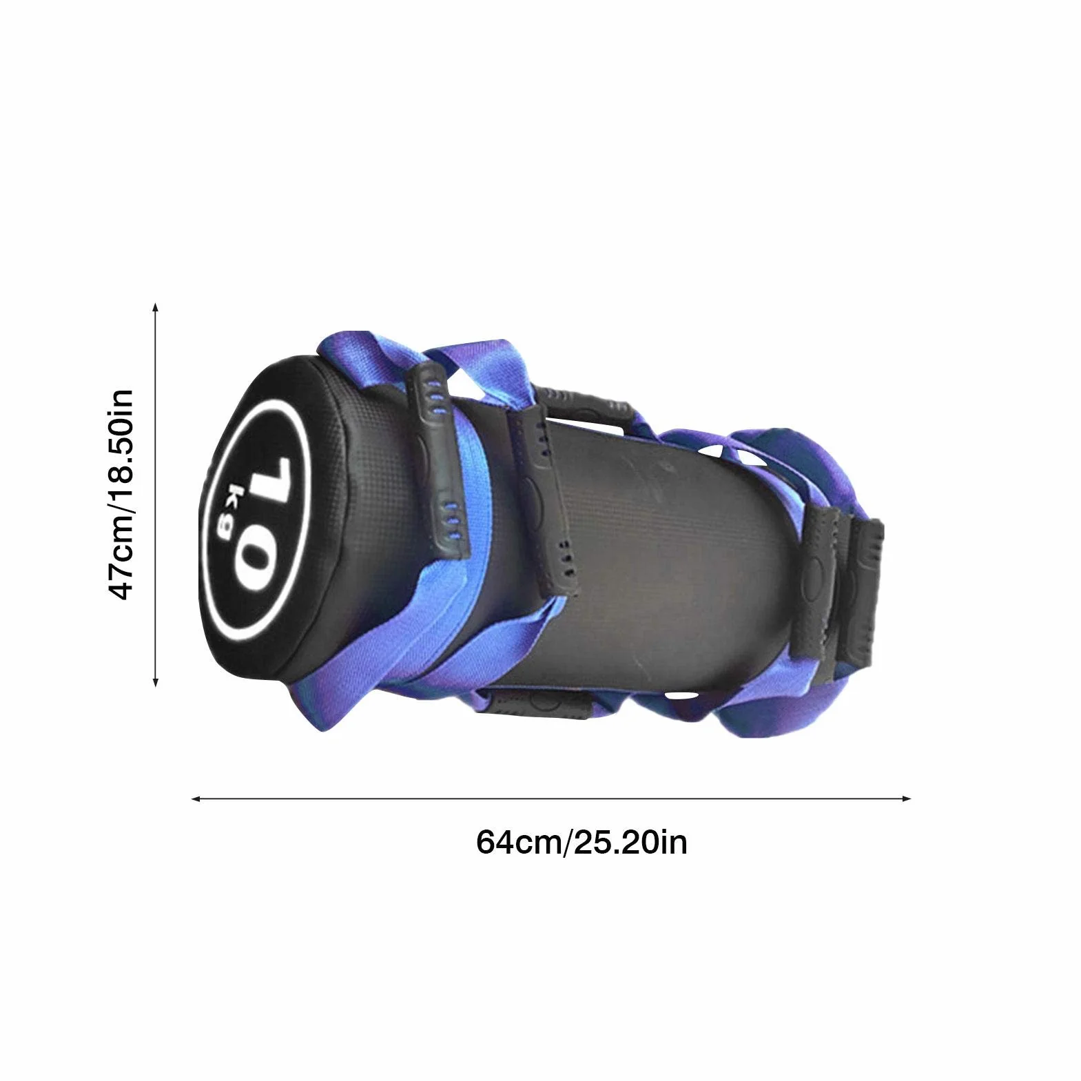 danio 5/10/15/20/25/30 kg Pesi Regolabili Sand Bag Fitness Sandbag Sacca di Sabbia Rinforzata per carichi Pesanti per Crossfit, Cross-Training, condizionamento Militare ed Esercizio