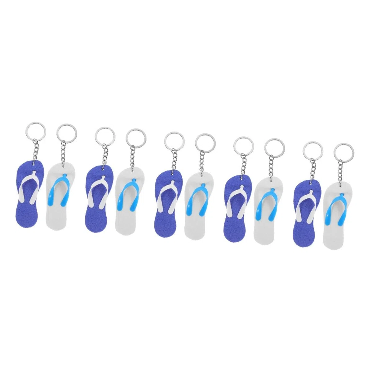 SUPVOX Portachiavi Infradito Estive Con Design Per Decorazione E Organizzazione Chiavi Per Estivi E Regali Decorativi