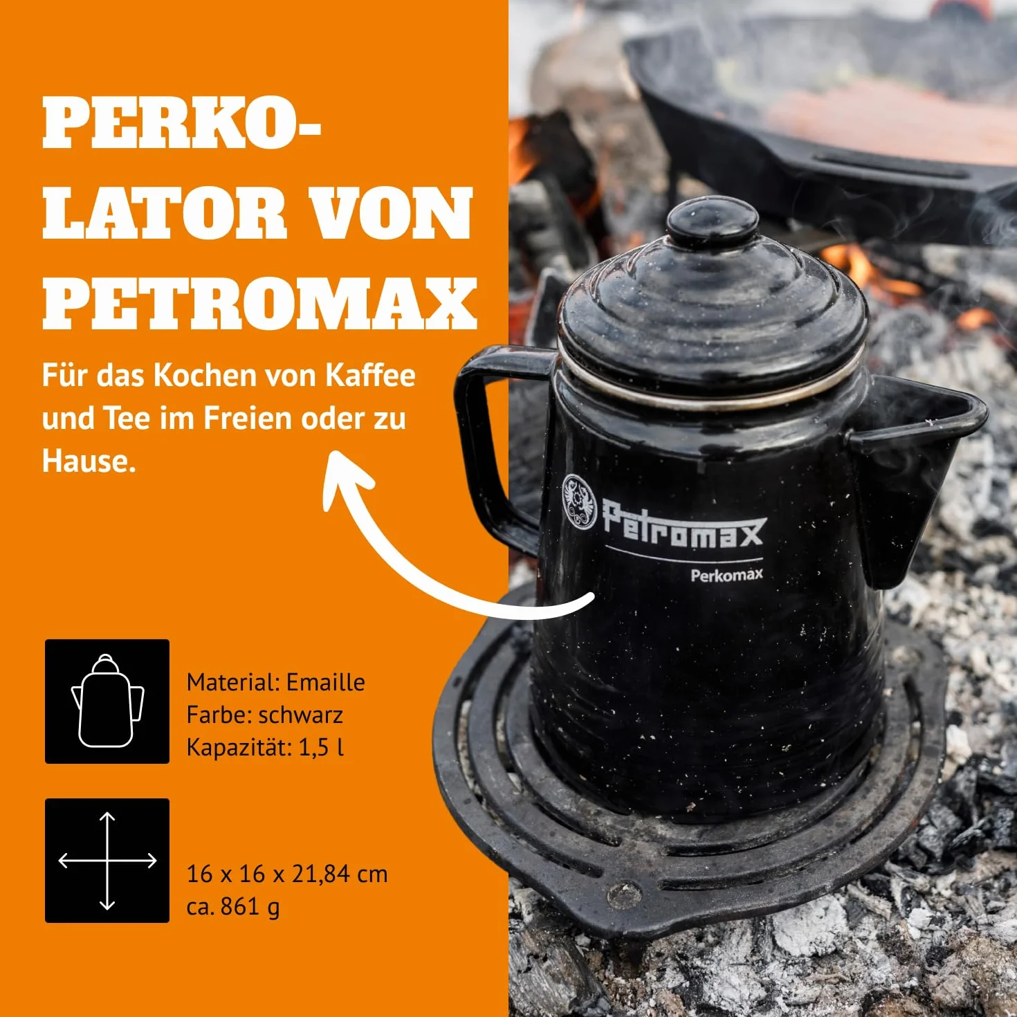 Petromax, Caffettiera Smaltata