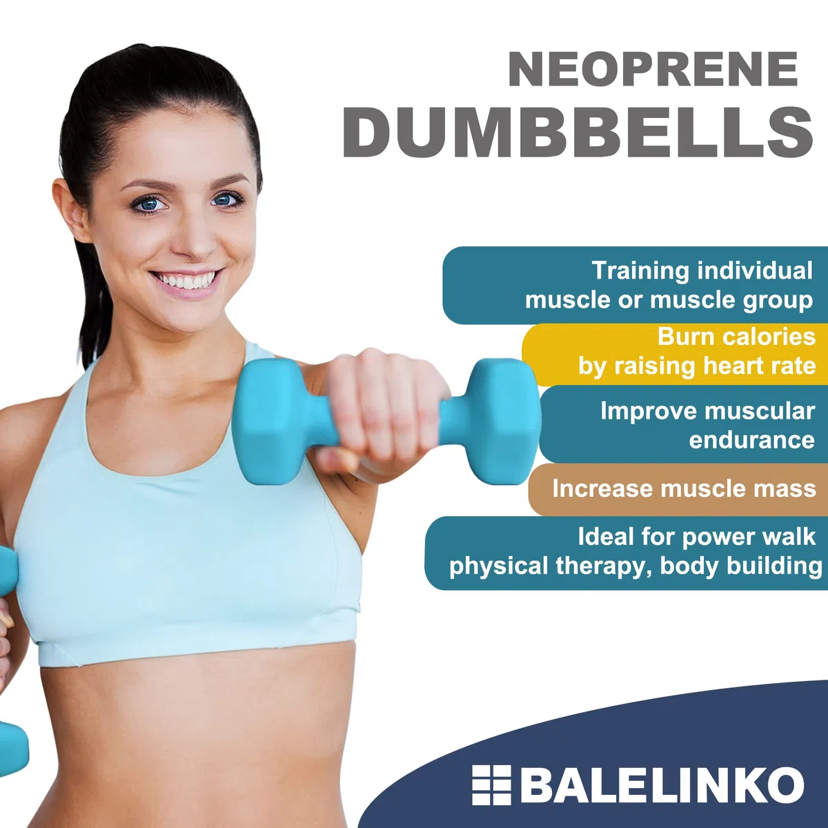 Balelinko Supporto per manubri, supporto per manubri, palestra a casa (capacità di peso 599,7 kg/408,2 kg/362,9 kg)