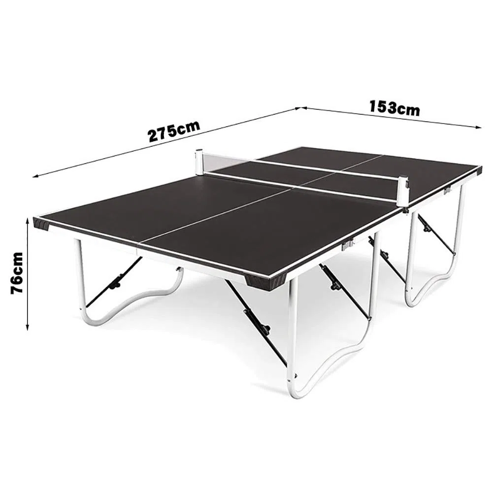 RSGK Tavolo da Ping-Pong Pieghevole, Tavolo da Ping-Pong familiare Pieghevole con puleggia, Tavolo da Ping-Pong Professionale per Adulti per Adulti e Genitori