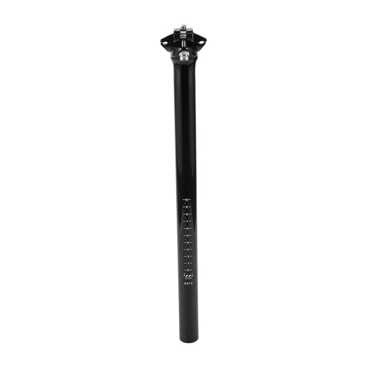 Reggisella Per Bici 27,2x350mm Carbonio Ammortizzante 1 Pezzo | Adatto A Mountain Bike, Da Strada E A Scatto Fisso, Installazione Semplice, Resistente E Durevole, Di Buona Qualità