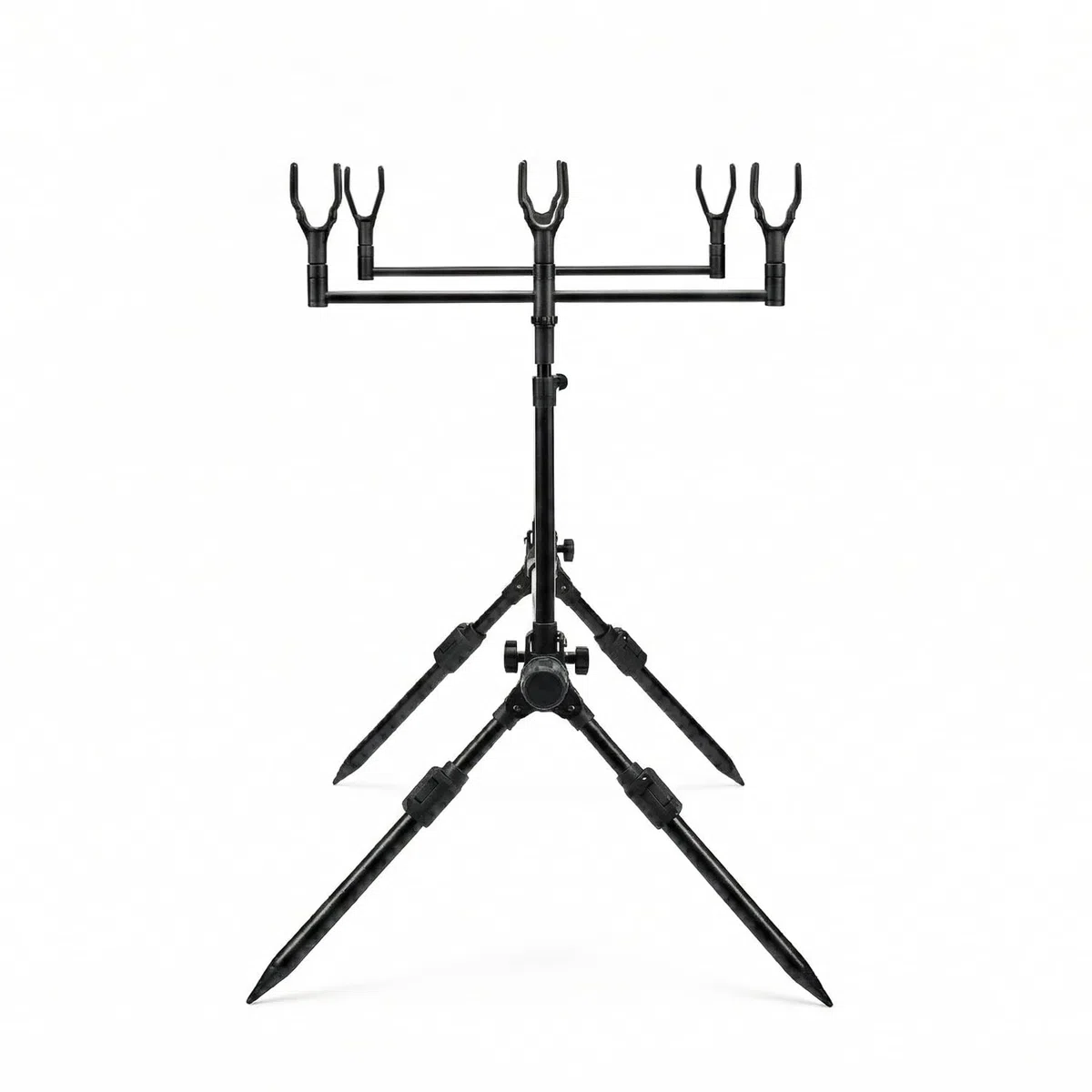Rod Pod Supporto per canne da pesca, treppiede supporto da pesca con borsa, accessori da pesca, pesca alla carpa