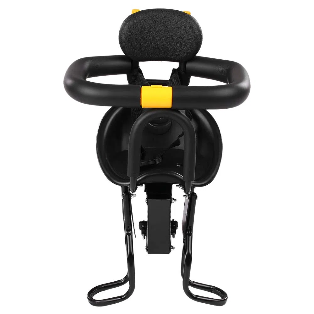 Gecheer Seggiolino per Bici per Bambini, Seggiolino per Bici da Montaggio per Bambini, Sedile Anteriore per Bambini, Adatto per Bambini da 8 Mesi a 7 Anni Sotto i 25 kg