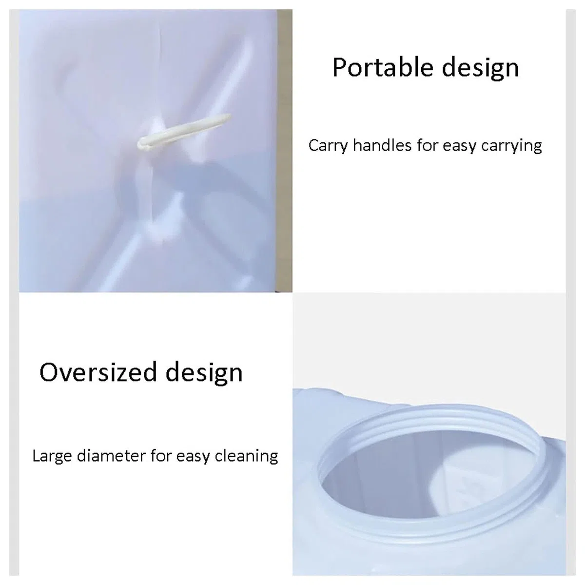 Contenitori d'Acqua Serbatoio dell'Acqua Contenitore Auto Trasporto Acqua Potabile Portatile Contenitore Secchio con Rubinetto for Campeggio, Escursionismo, Arrampicata, Zaino in Spalla (Mater