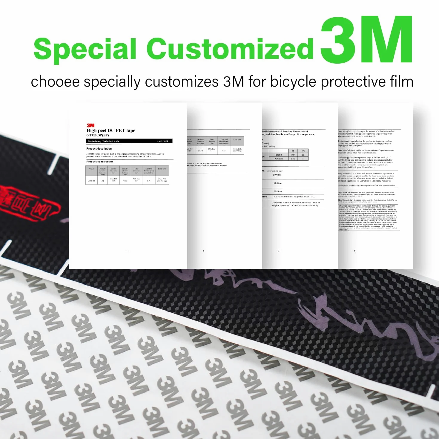 Chooee Set di 20 adesivi per bicicletta da corsa, per tubo superiore e inferiore, ruota posteriore superiore e inferiore (nero/trasparente)