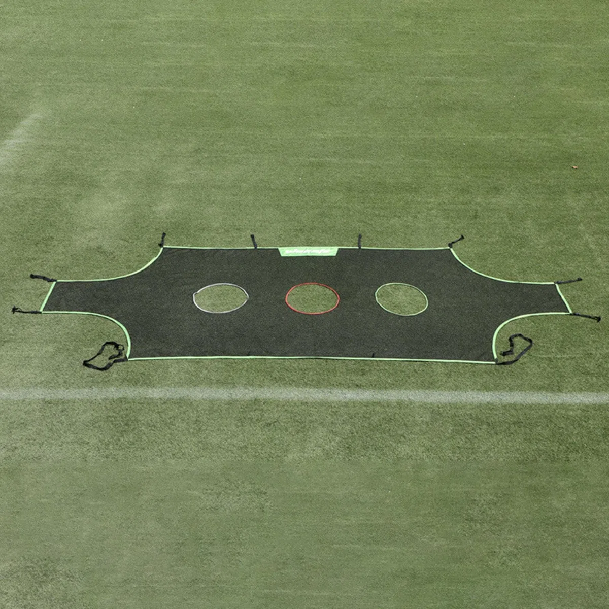 Rete da allenamento per bersagli da calcio - Rete da rimbalzo per | allenamento con precisione della porta rimovibile da 1 3 5 fori, attrezzatura per abilità di lancio del calcio | Esercizi por