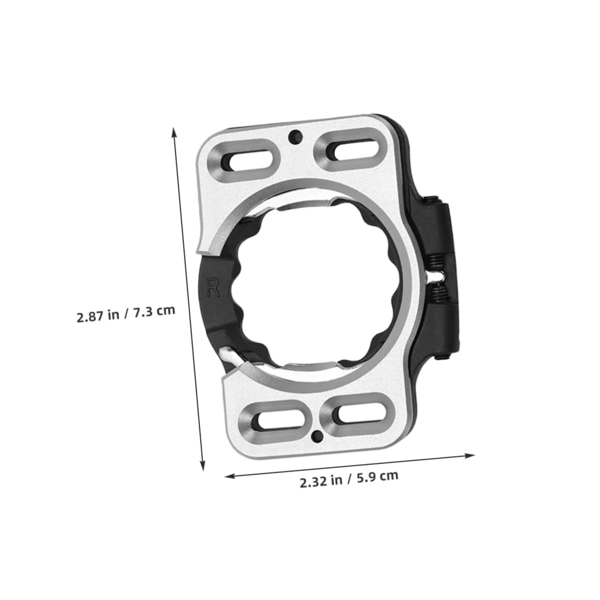 Hemobllo 2pezzi Tacchette Per Bici Da Strada Sgancio Rapido Copritacchette Per Ciclismo Adattatori Per Pedali Da Ciclismo Clip Per Tacchette Accessorio Per Bici Strada