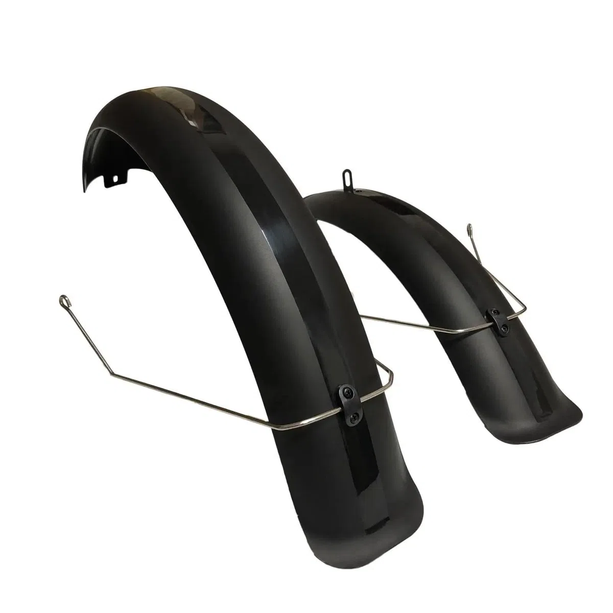 Parafanghi for bici, set di parafanghi for pneumatici larghi 26/20" X4.0, for da neve pieghevoli, elettriche B//M//X, bicicletta M//T//B, ricambi for ciclismo