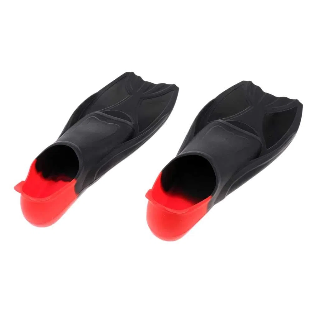 pinne, Pinne da nuoto corte flessibili in silicone for allenamento