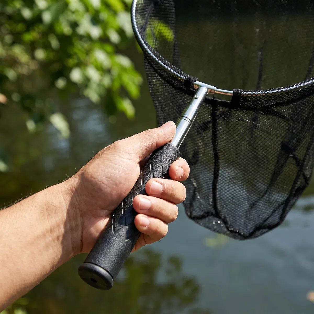 Sharplace Rete da Pesca Telescopica Guadino, Giallo, Multicolore, Giallo, 2.1 metri