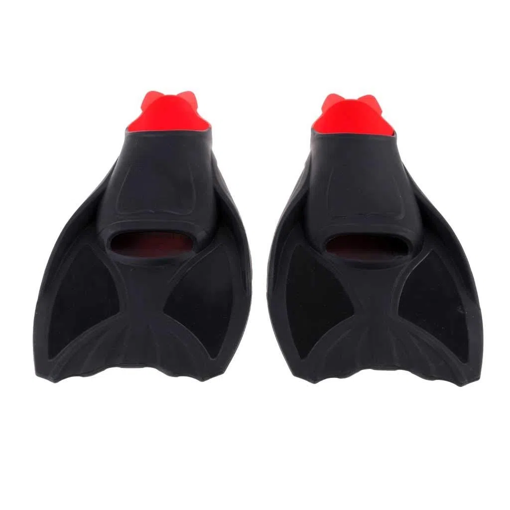 pinne, Pinne da nuoto corte flessibili in silicone for allenamento