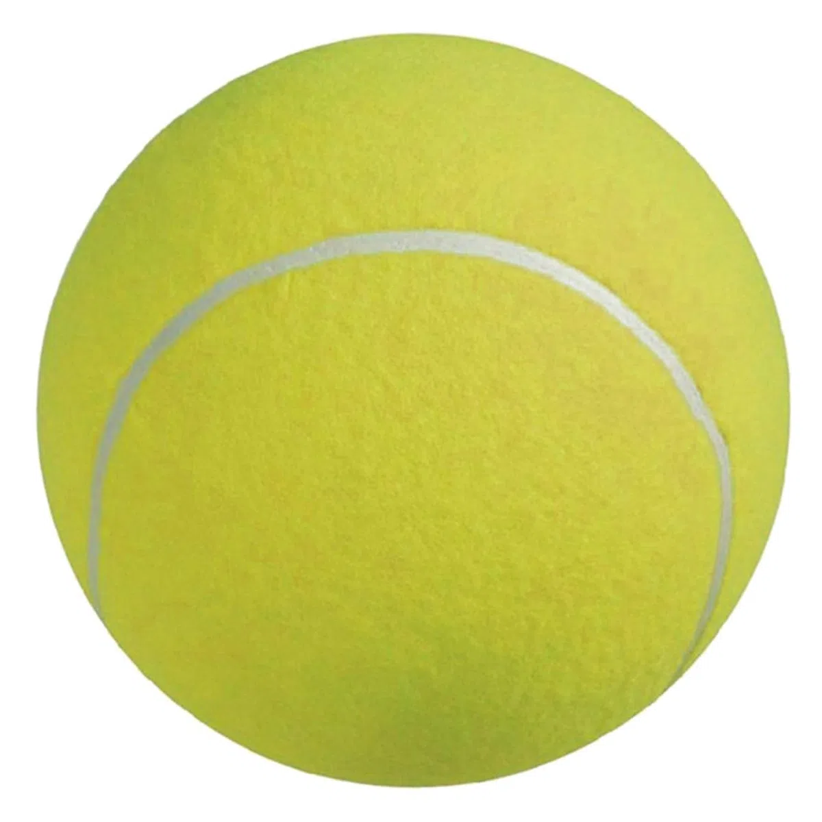 Mikikit 2pezzi Palla da Tennis Gigante da Pallina Gonfiabile in Gomma per Giocare all Aperto Giocattolo per Animali Domestici con Ago Gas Incluso