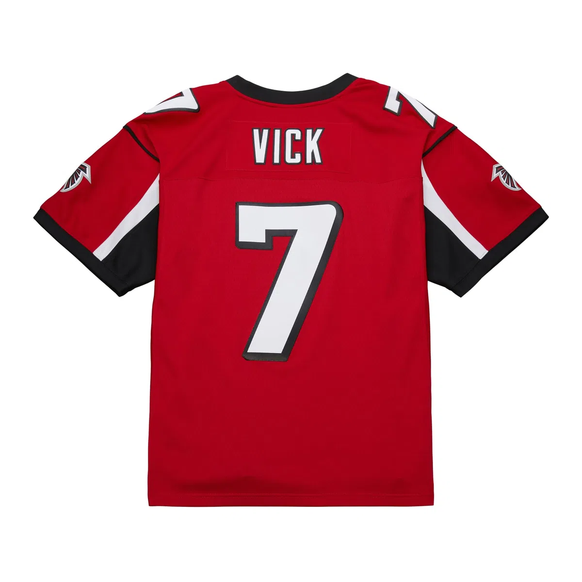 Mitchell & Ness NFL Throwbacks Collection Legacy Jersey Atlanta Falcons 2003 - Michael Vick, American Football, abbigliamento fitness, maglietta sportiva NFL-Merch