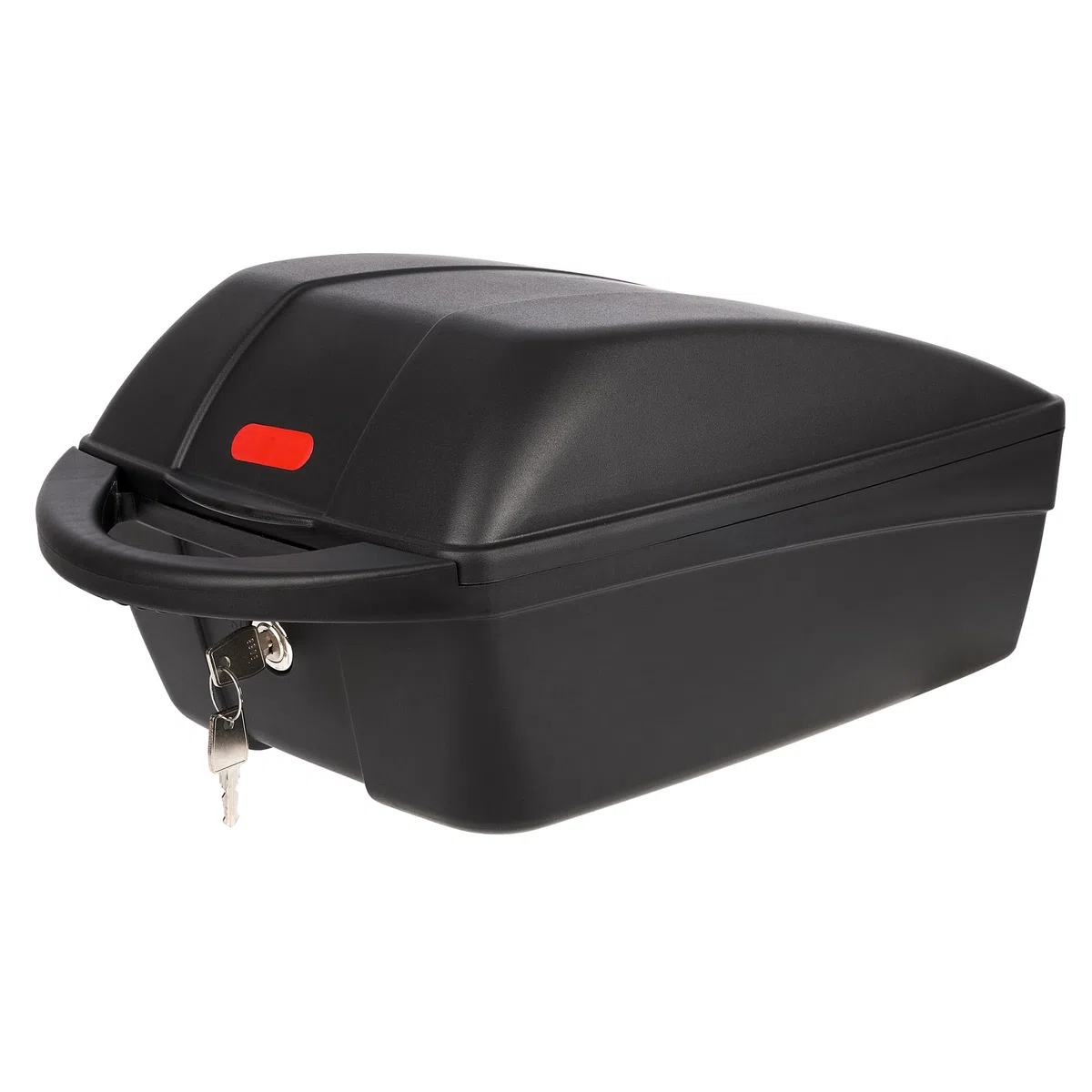 Prophete – Portapacchi per Bicicletta con Sgancio Rapido, 5 kg / 11 L, in Plastica, Richiudibile, Nero