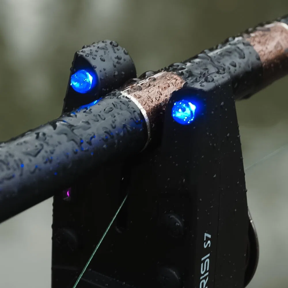 Hirisi Tackle Set di allarme per pesca alla carpa, impermeabile, indicatore di morso per carpa, attrezzatura da pesca