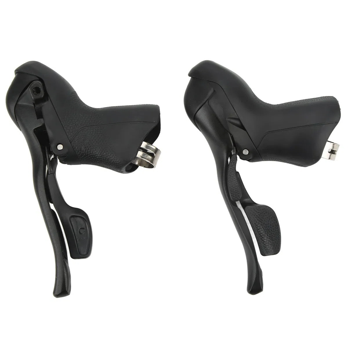 Keenso Leve Freno Bici Combinazione Freno in Lega di Alluminio 7 velocità con Cavi per Manubrio Bici da Strada Set di Ricambio da 22,2 a 23,8 Mm per Ciclisti