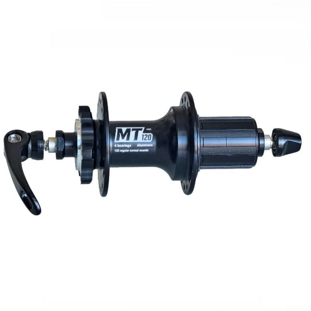 Set di cuscinetti per mozzi per bici per ruote a 28 fori e 32 fori con compatibilità cassetta 11/12 velocità e asse a sgancio rapido (mozzo posteriore a 32 fori)