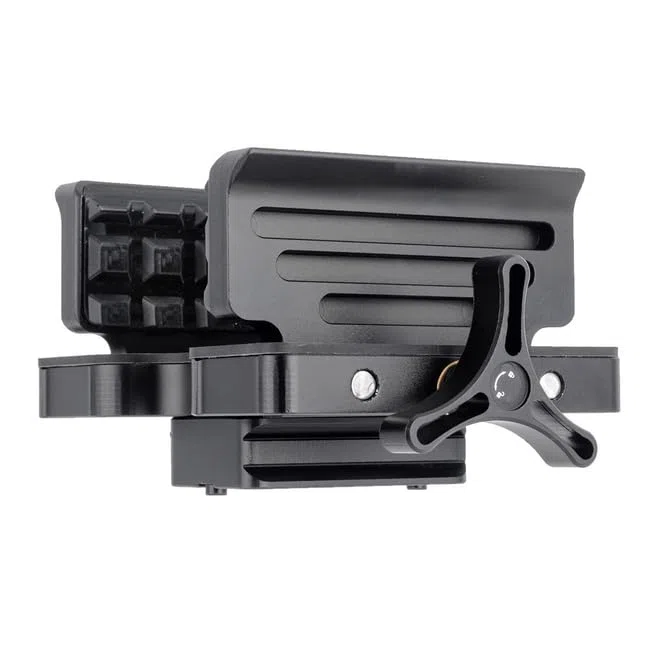Arca-Swiss Testa Morsa porta fucile per treppiede 1/4" & 3/8" Supporto da tiro, Testina universale morsetto carabina per bastoni e treppiedi