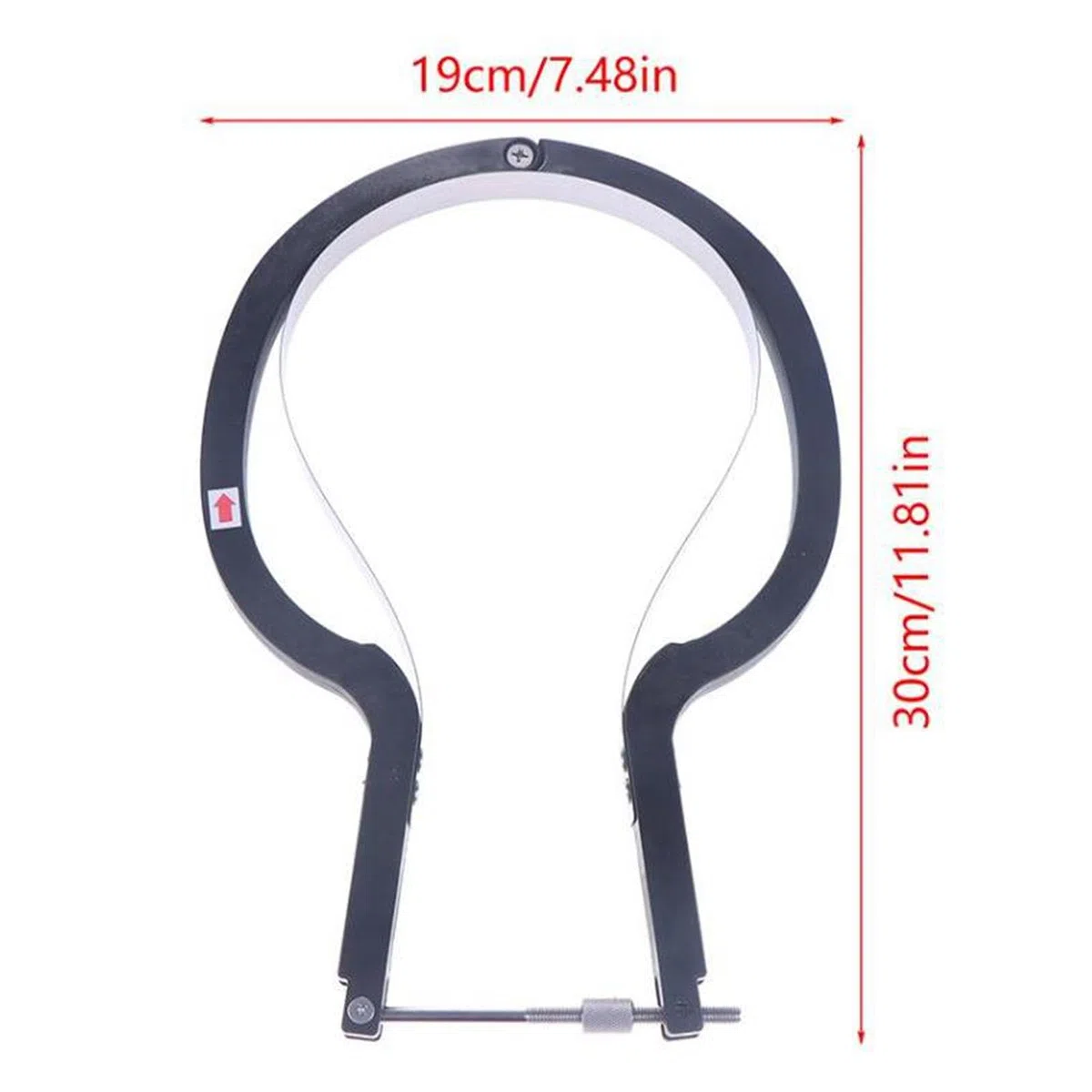 Taglierina per Racchette da Ping Pong, Regolabile, Strumento per Taglio Gomma, 30x19cm (12x7.5in)