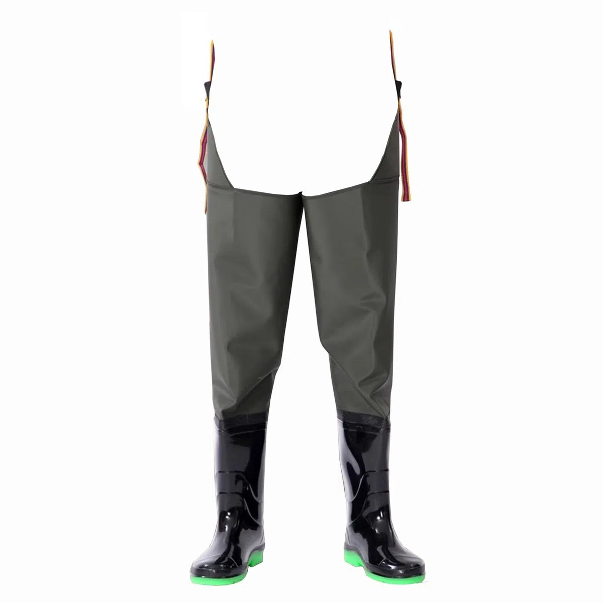 Trampolieri da pesca | Trampolieri da pesca, Trampolieri for anca in PVC for uomo Donna 80 cm di altezza Impermeabile Verde Taglie multiple(7)