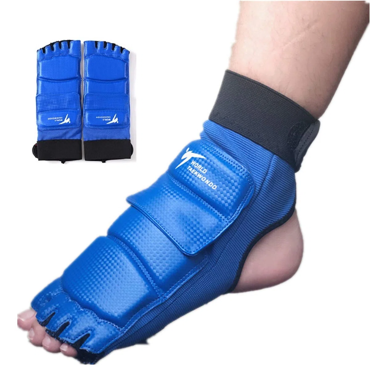 Set di guanti da karate per taekwondo, protezione per i piedi, per uomini e donne, arti marziali, boxe, MMA, TKD, kickboxing
