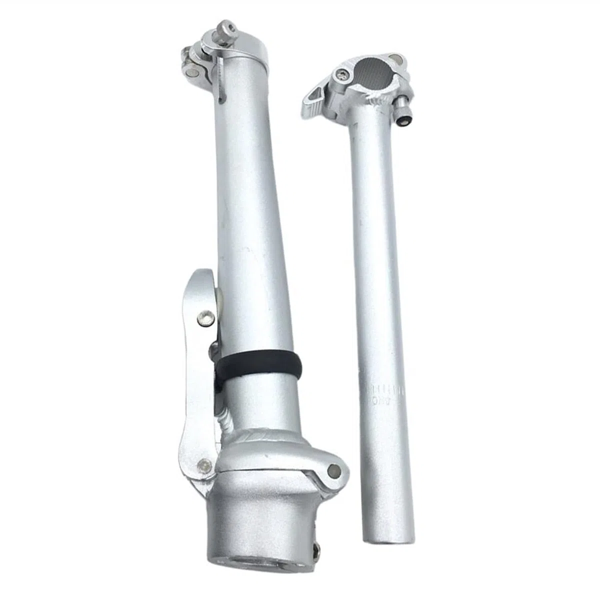 Prolunga Manubrio Bici，Alza Manubrio Bicicletta Durable pieghevole in lega di alluminio per biciclette per biciclette per biciclette antenna prove tubo bicicletta parte per lo scooter per bici pieghev
