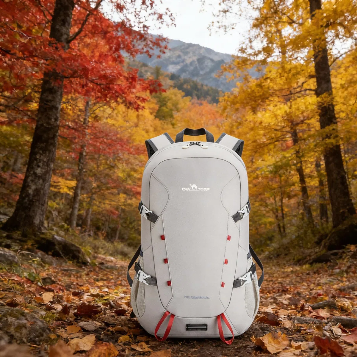 Zaino da trekking traspirante di grandi dimensioni per corsa, trekking, ciclismo e pendolarismo.