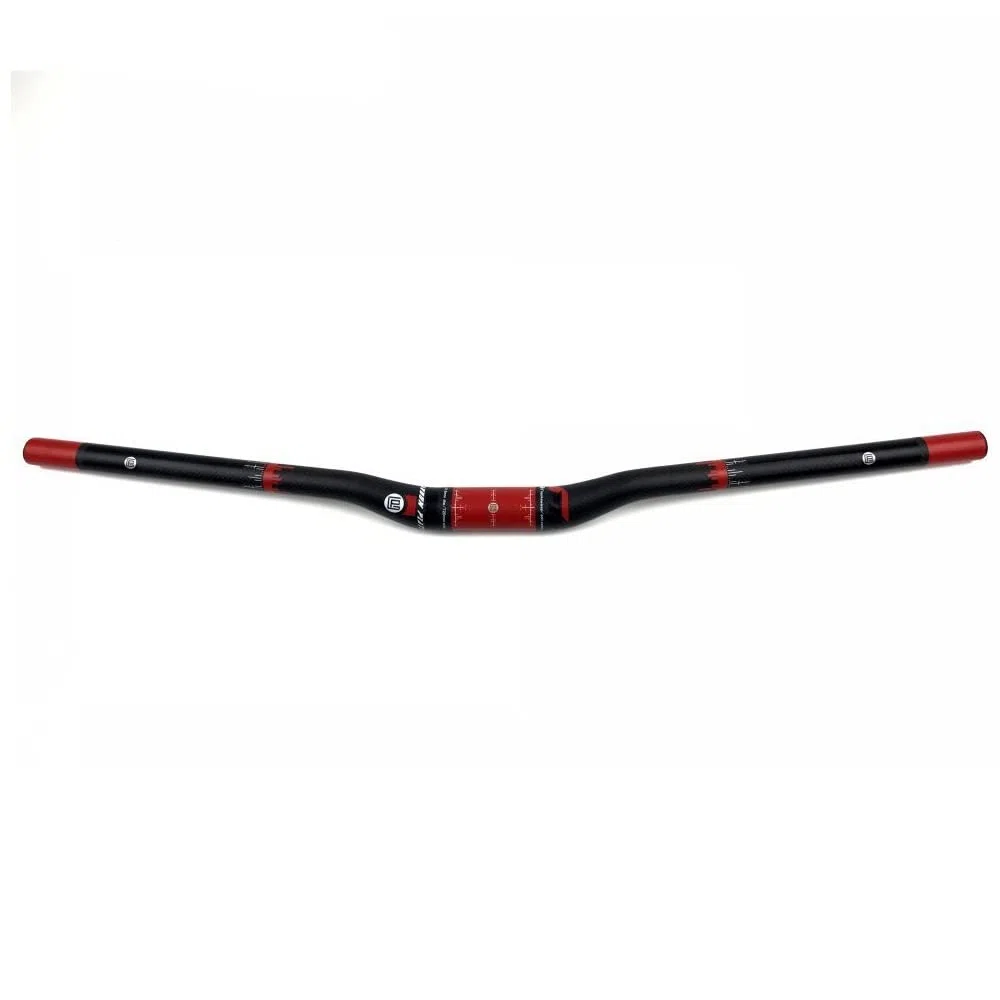 Manubrio Mtb 31,8 mm Ultralight Full Carbon Fiber Mtb. Manubrio Bike Flat o Rise 600 620 640 660 680 700 720 740 760 Manubrio a forma di rondine Manubrio Mtb Carbonio (Color : Riser 31.8x640)