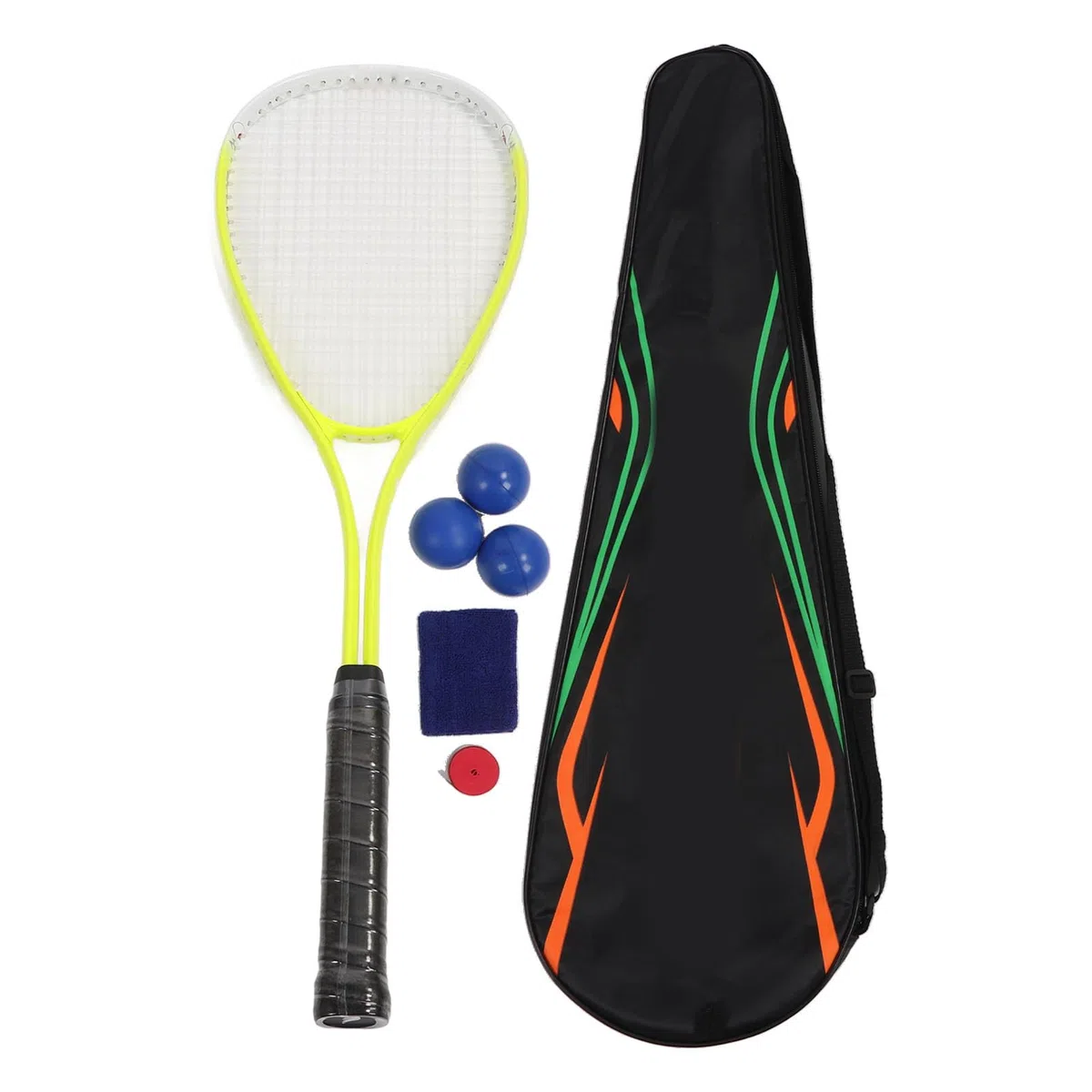Annadue Racchetta da Squash Leggera Antiurto Squash per Principianti