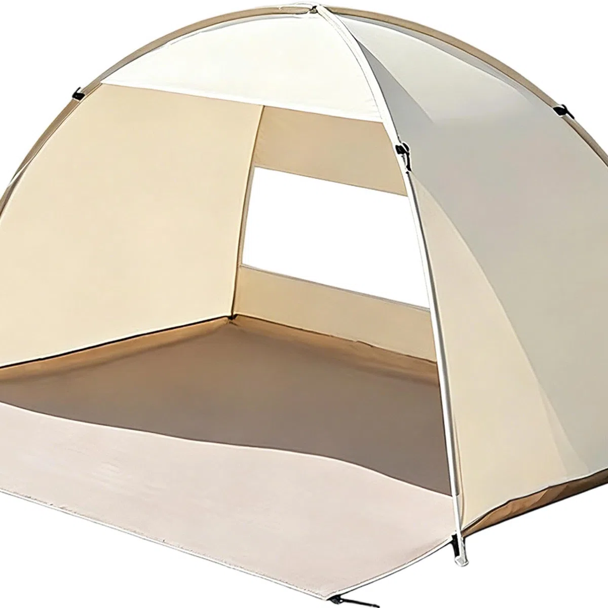 da Spiaggia Solare Portatile con Montaggio Facile | Tenda da Spiaggia per Escursionismo Viaggio Pesca Picnic Famiglia Campeggio Esterno da 3-4 Persone