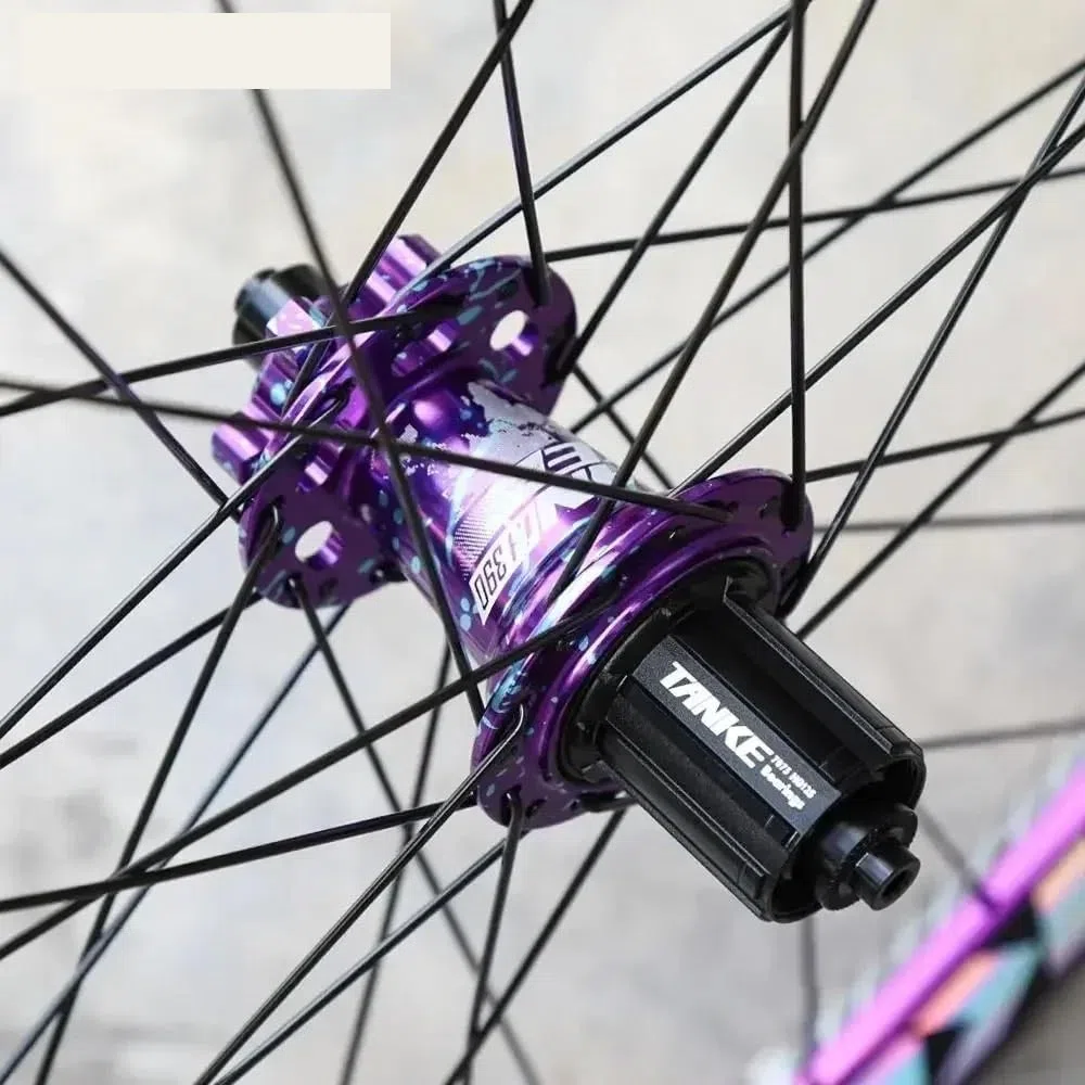 MTB 120 Click Hub 6 Cuscinetti Bici Anteriore Posteriore 32 36 Fori Freno a Disco | QR Bicicletta Mass Thunder Noisy Cube HG 6 Mozzi Nottolino TH390